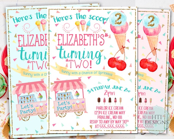 Invitations For Ice Cream 8