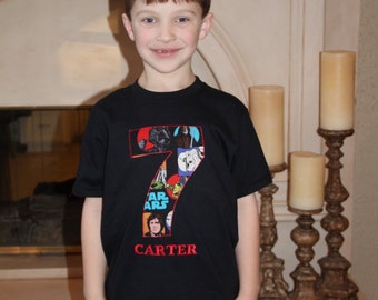 Star Wars Birthday Shirt