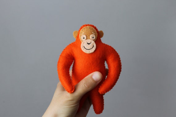 cuddly toy orangutan