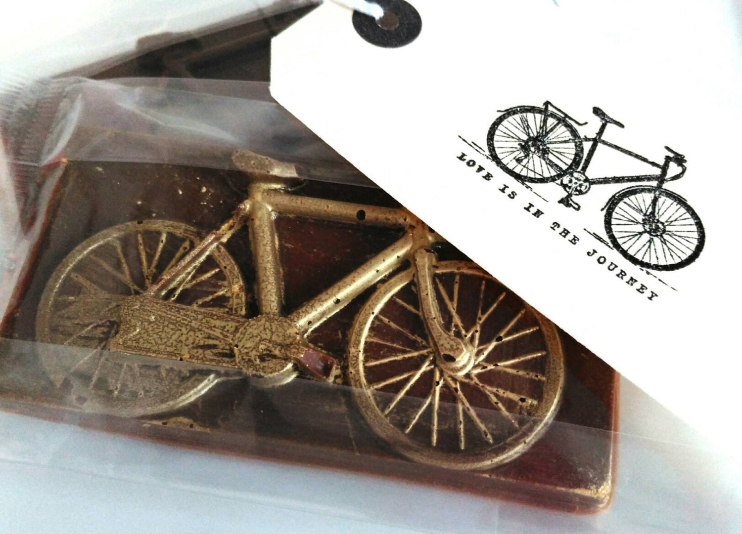 Chocolate Bicycle Bars x 2 pieces