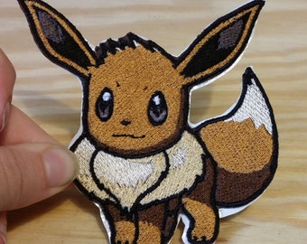 Eevee Pokemon Patch iron on/sew on