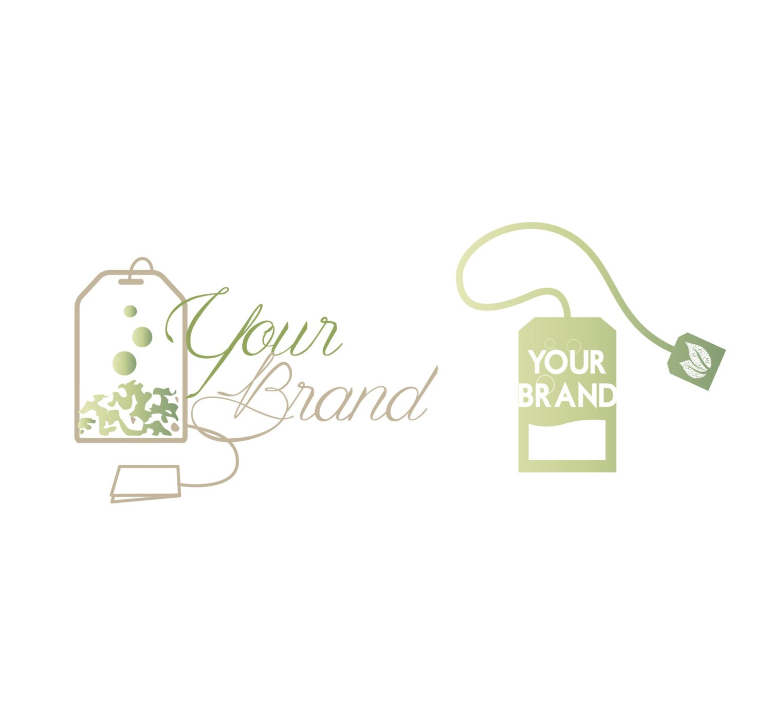 Tea Bag Logo Digital Design Download svg ai psd by redklovers