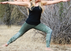 Tie Dye Yoga Leggings in Olive Sage - Green Leggings