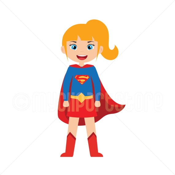 free clip art supergirl - photo #14