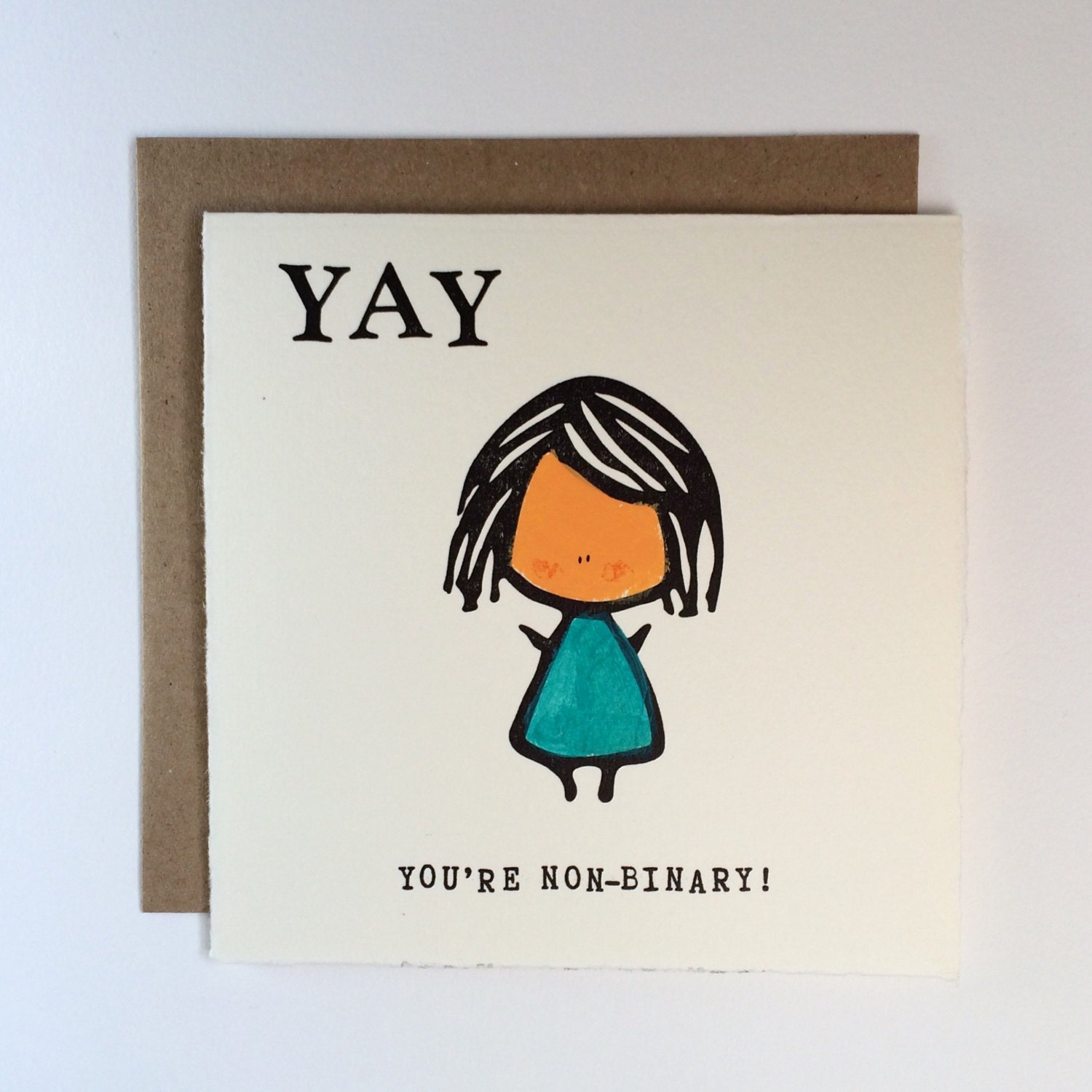 Yay You&Amp;#39;Re Non-Binary Card