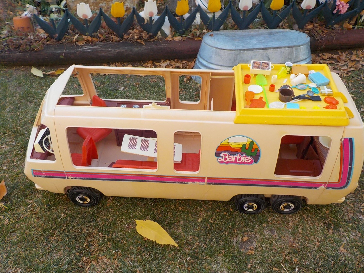 ride on barbie van