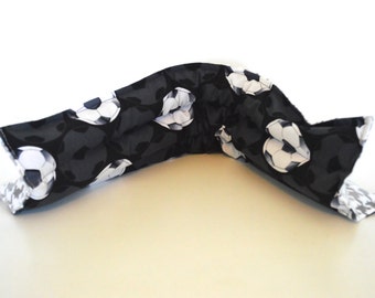 Soccer Aromatherapy Heating Pad, Handmade Microwavable Flax Heat Pack Natural Flax Seed Heating Pad