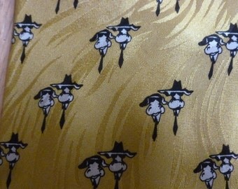 Country Cow silk necktie by Dmax International