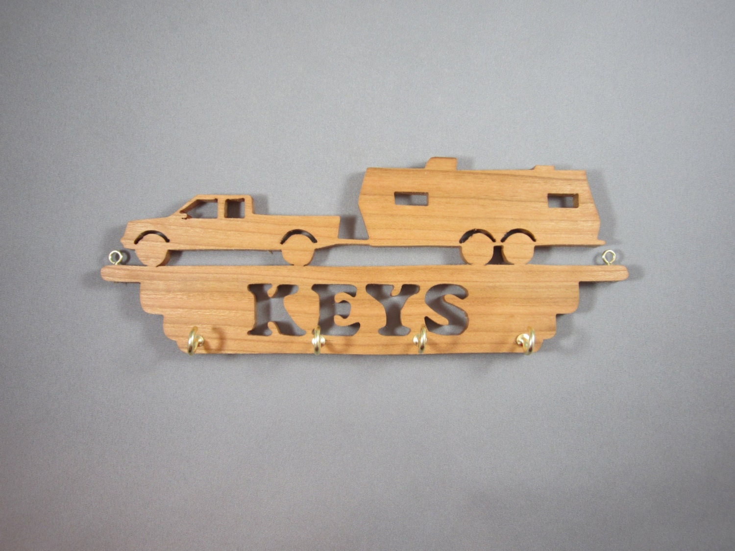 Camper With Pickup Key Holder