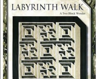 Labyrinth Walk Quilt pattern Queen size by The Guilty Quilter