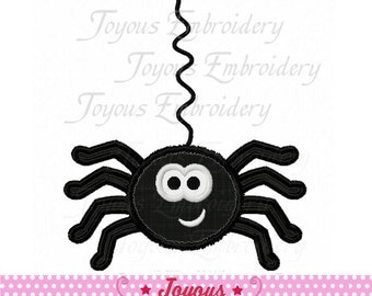 Instant Download Halloween Girl Spider Applique Embroidery Design NO:1822