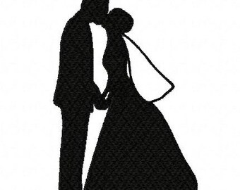 Bride Dragging Groom Silhouette - SVG File Commercial Use OK - Instant ...