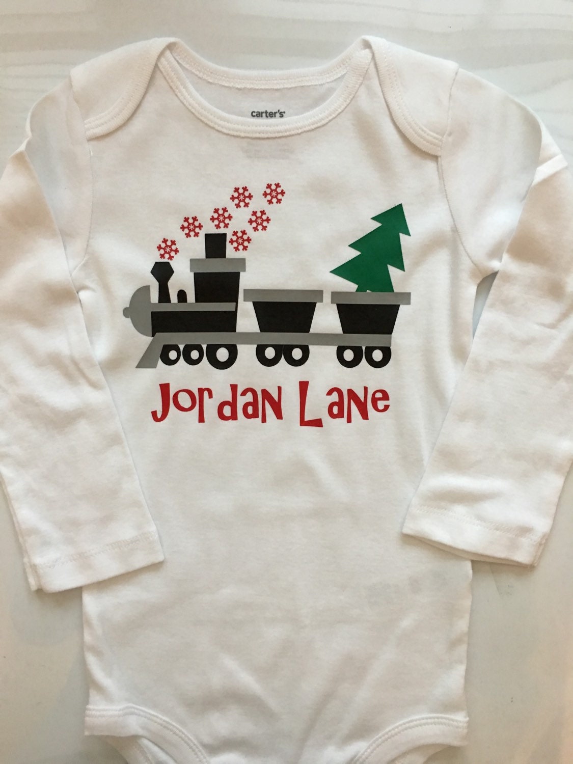 Baby boy Toddler Boy Christmas outft Christmas Train outfit