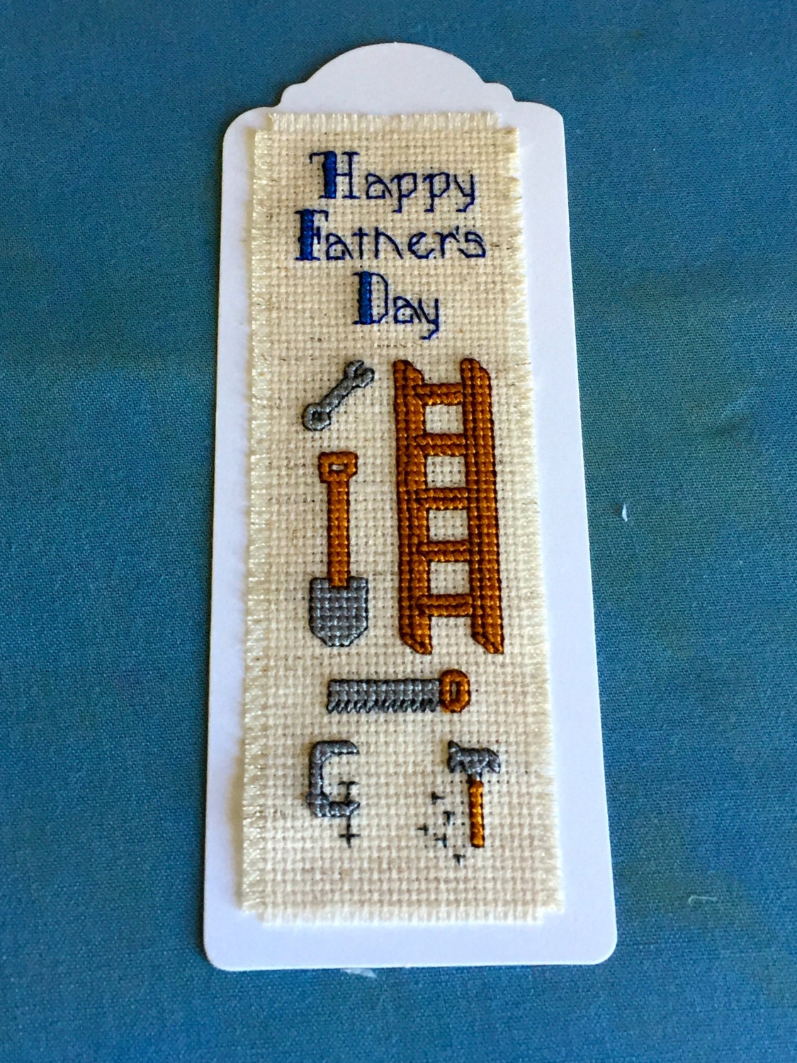 happy fathers day bookmark