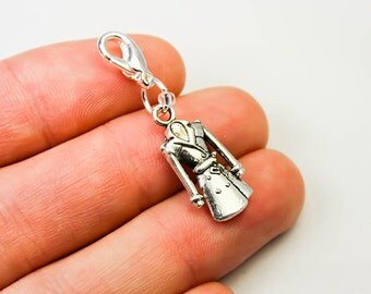 Coat Charm - Long trench coat charm - Rain Coat Charm - SCC802