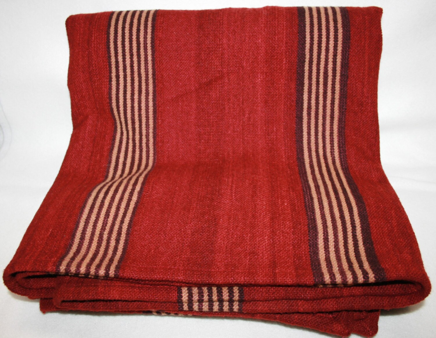 Handmade Southwestern Santa Fe Style Throw Blanket 100 Merino