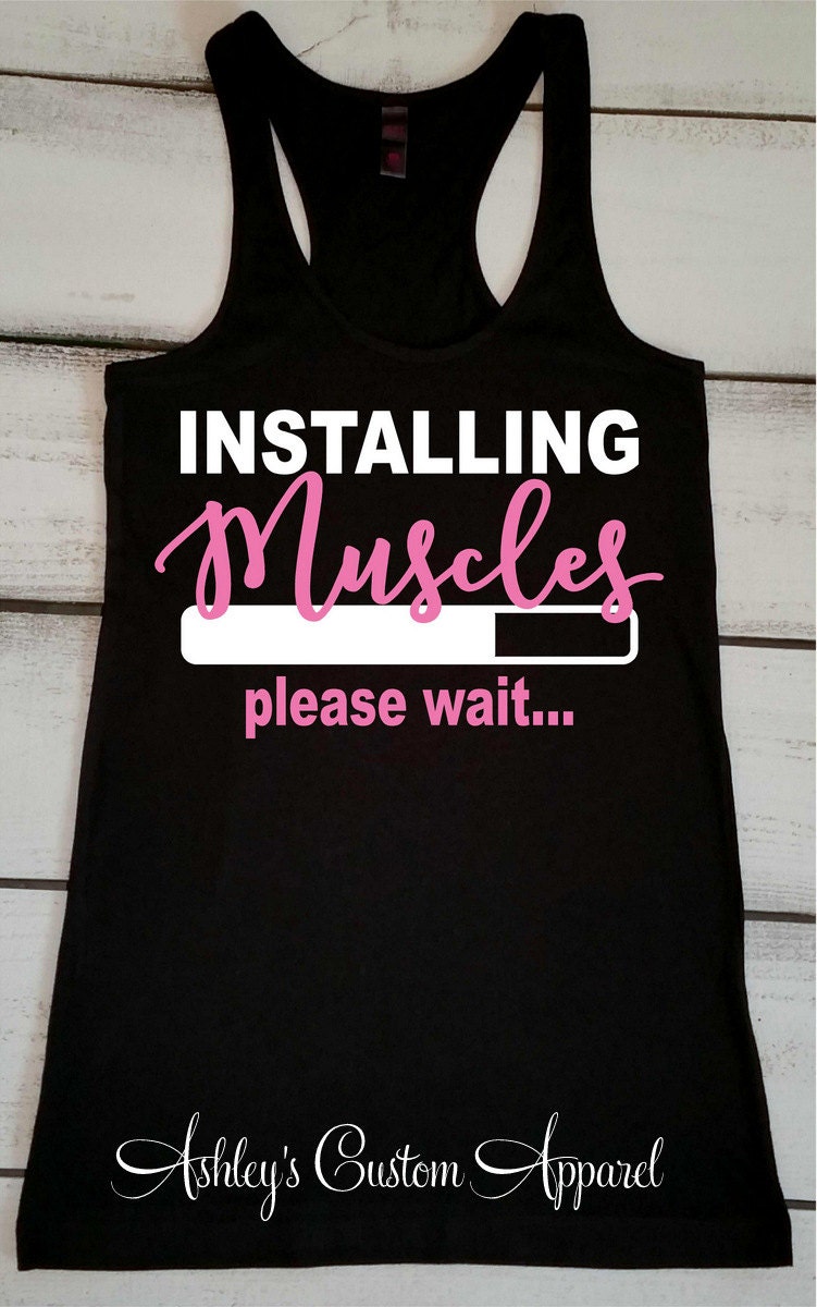 Funny Fitness Shirts Inspirational Work Out Tanks Womens