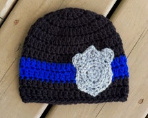 Unique crochet police related items Etsy