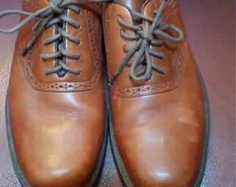 Men's Leather Oxfords Size 10.5