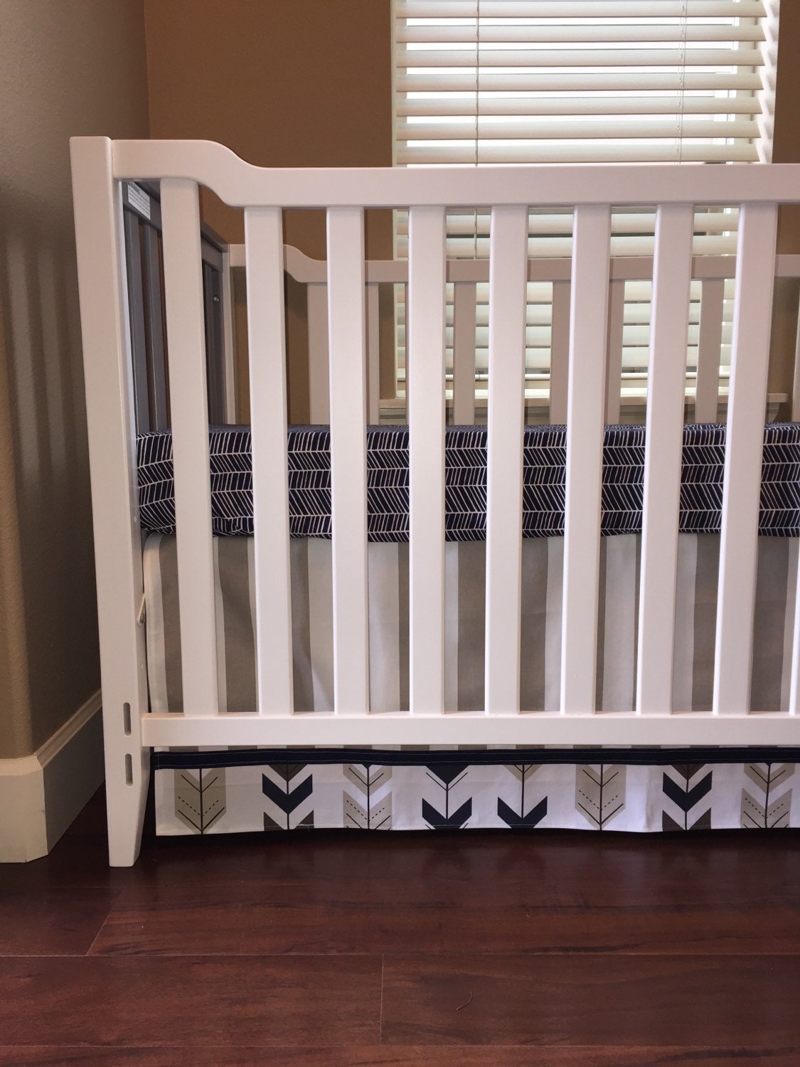 Tribal Arrow Crib BeddingBoy Girl Baby by CustomBEBEtextiles