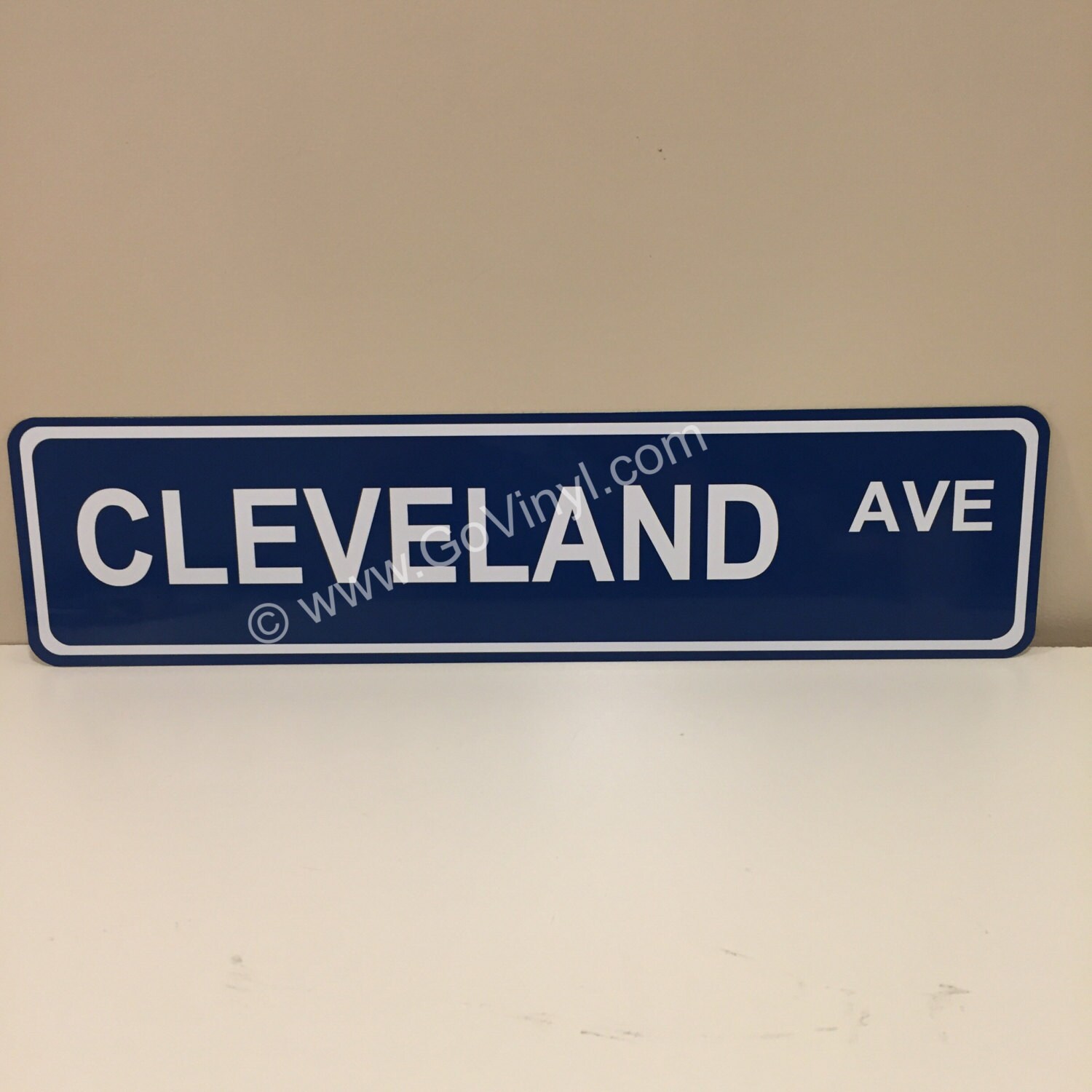 Cleveland Ave Street / Road Sign