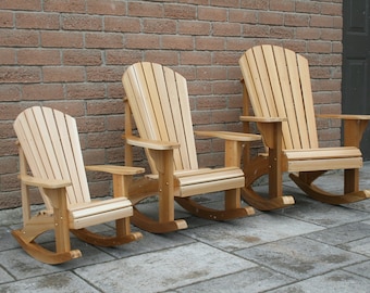 Junior Size Adirondack Chair Plans - DXF files for CNC 