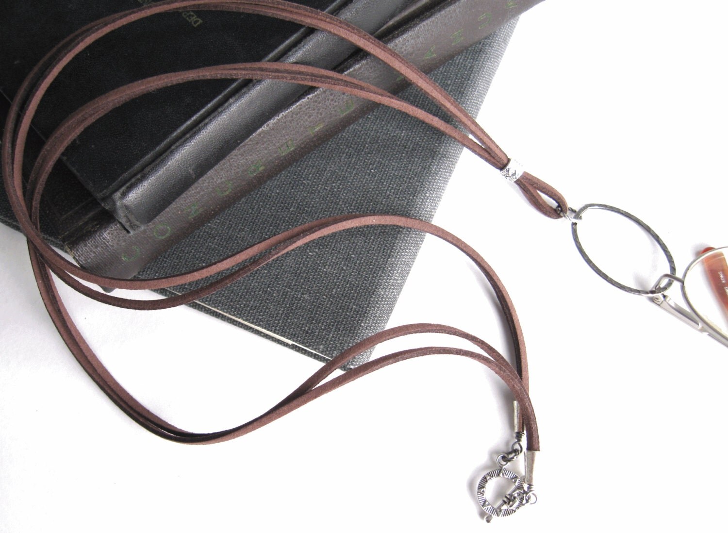 Suede Glasses Lanyard Glasses Holder Eyeglass Necklace