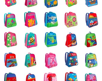Monogrammed Children's Backpack / Go Go Stephen Joseph Backpack / Toddler Backpack / Baby Backpack