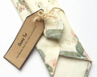 mens floral skinny ties