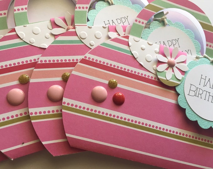 Birthday Gift Card Holders, Purse Gift Card Holders, Gift Cards, Gift Card Holders for Girls