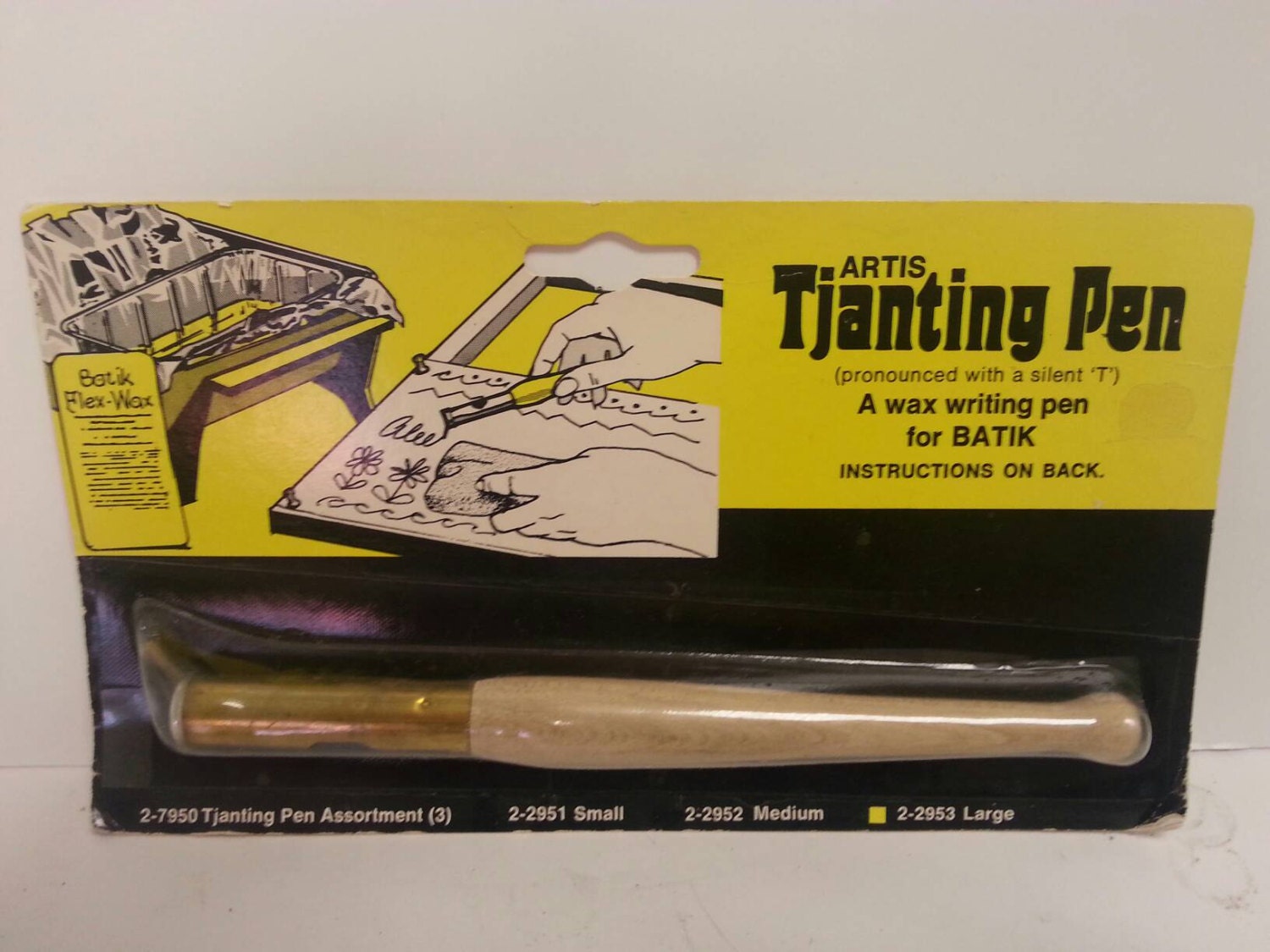 Free Shipping Tjanting Pen Wax Writing Pen For Batik NOS NIP