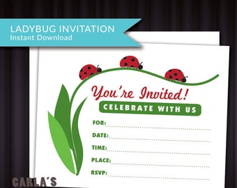 Lights Camera Action Movie Ticket PRINTABLE Invitation with