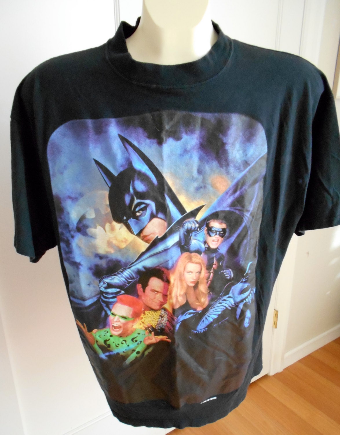 vintage batman animated series shirt