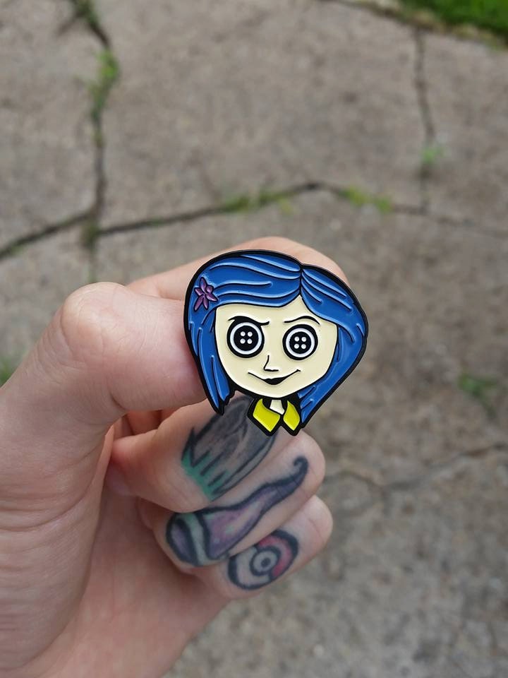 CORALINE Enamel Pin / Lapel Pin