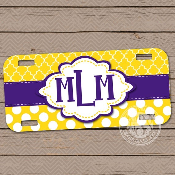 Items similar to Personalized License Plate Car Tag LOuisiana