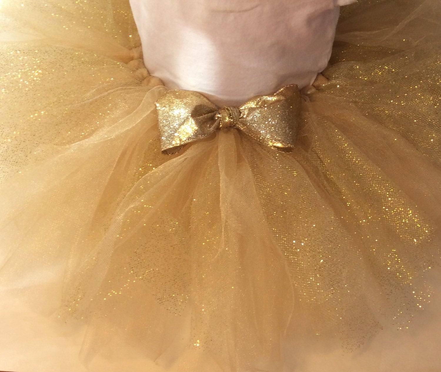 gold tutu outfit