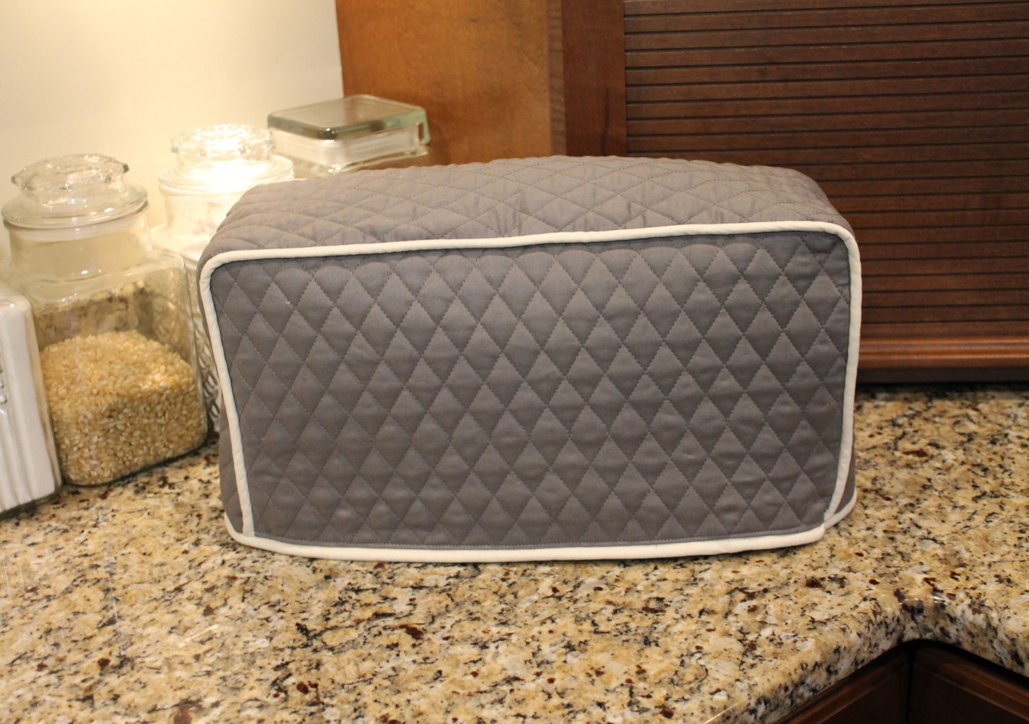 Long Toaster Cover 2 or 4 Slice 300 color combos Custom