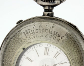 Mysterieuse Sterling Silver Pocket watch