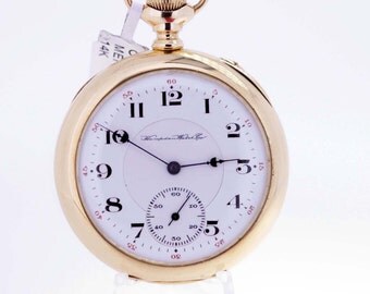 argent dore pocket watch