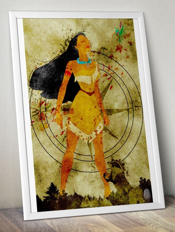 Pocahontas Homage to Disney's Classic