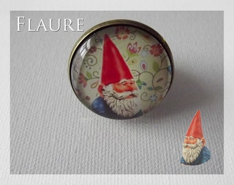 Round ring "Garden Gnome"