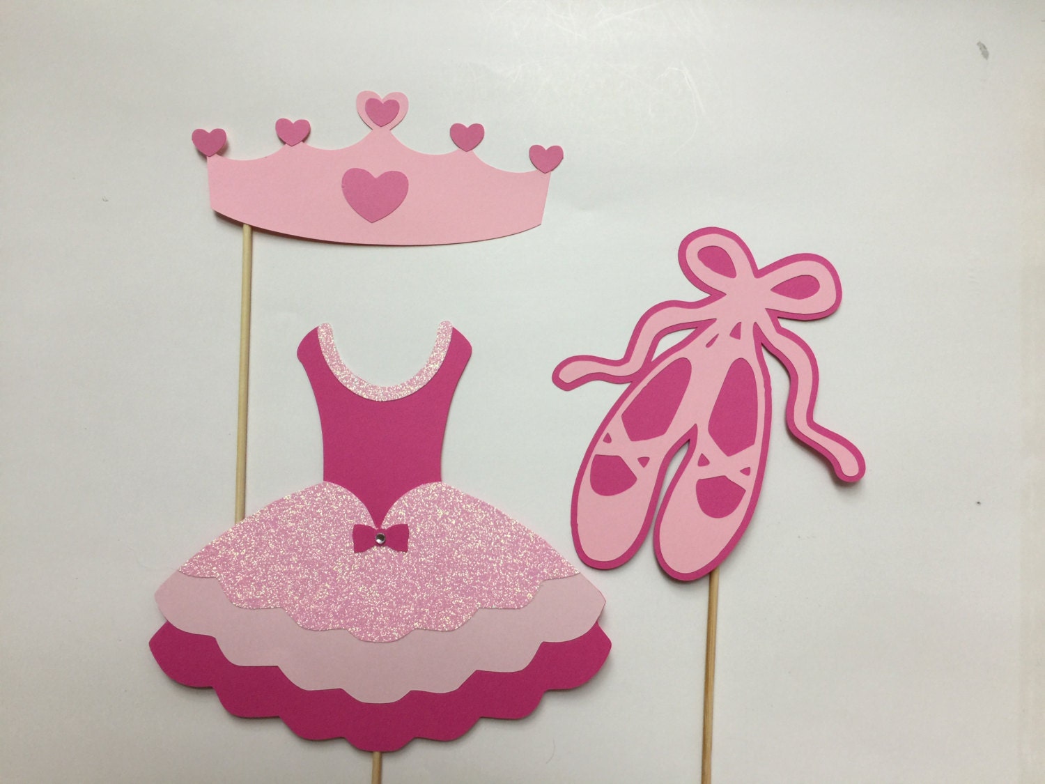 Ballerina Princess Photo Booth Props Baby Girl Photobooth