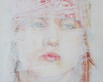 AXL ROSE - original painting portrait - one of a kind!