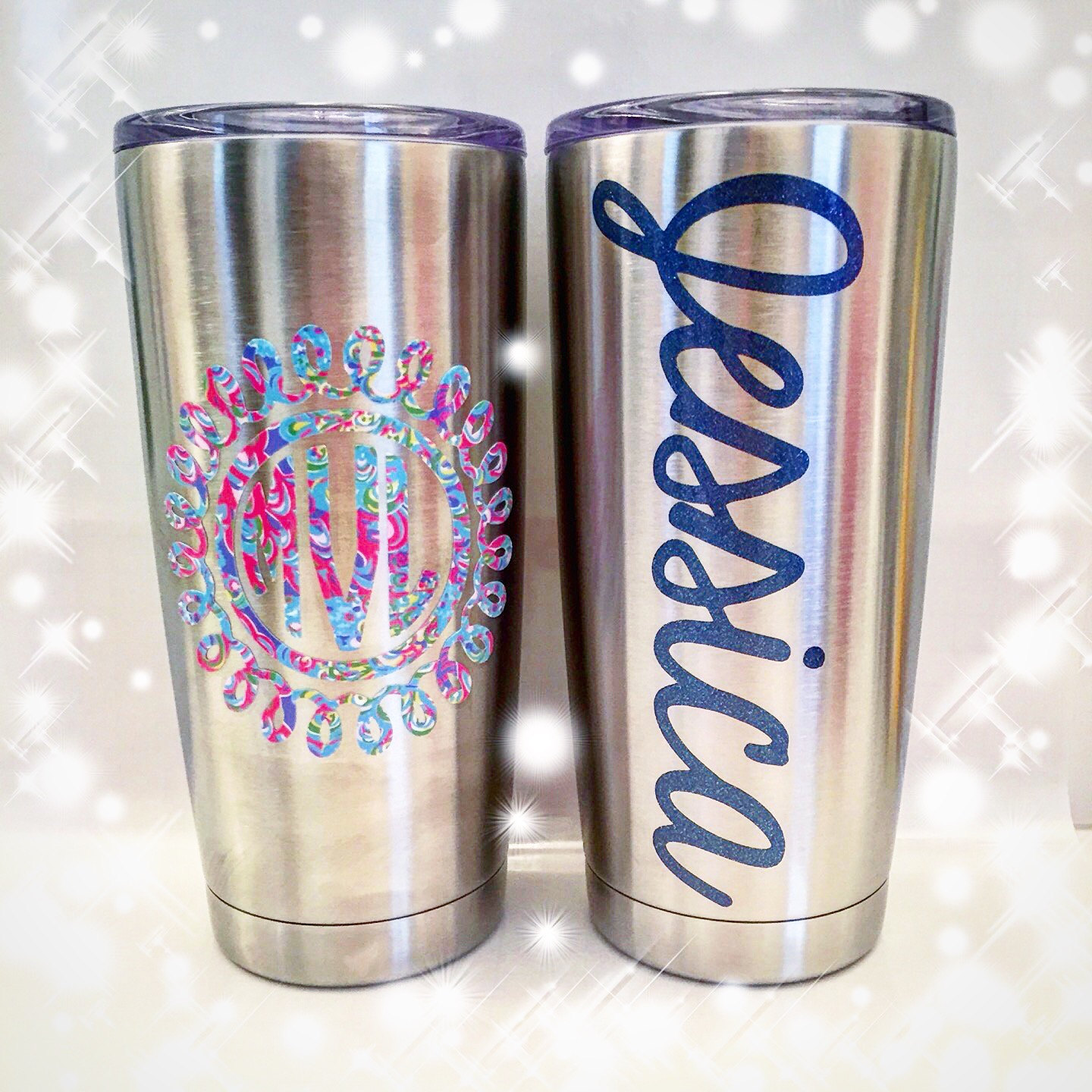 Personalized Stainless Steel Tumbler 20 oz