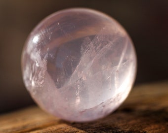 rose quartz sphere 1lb
