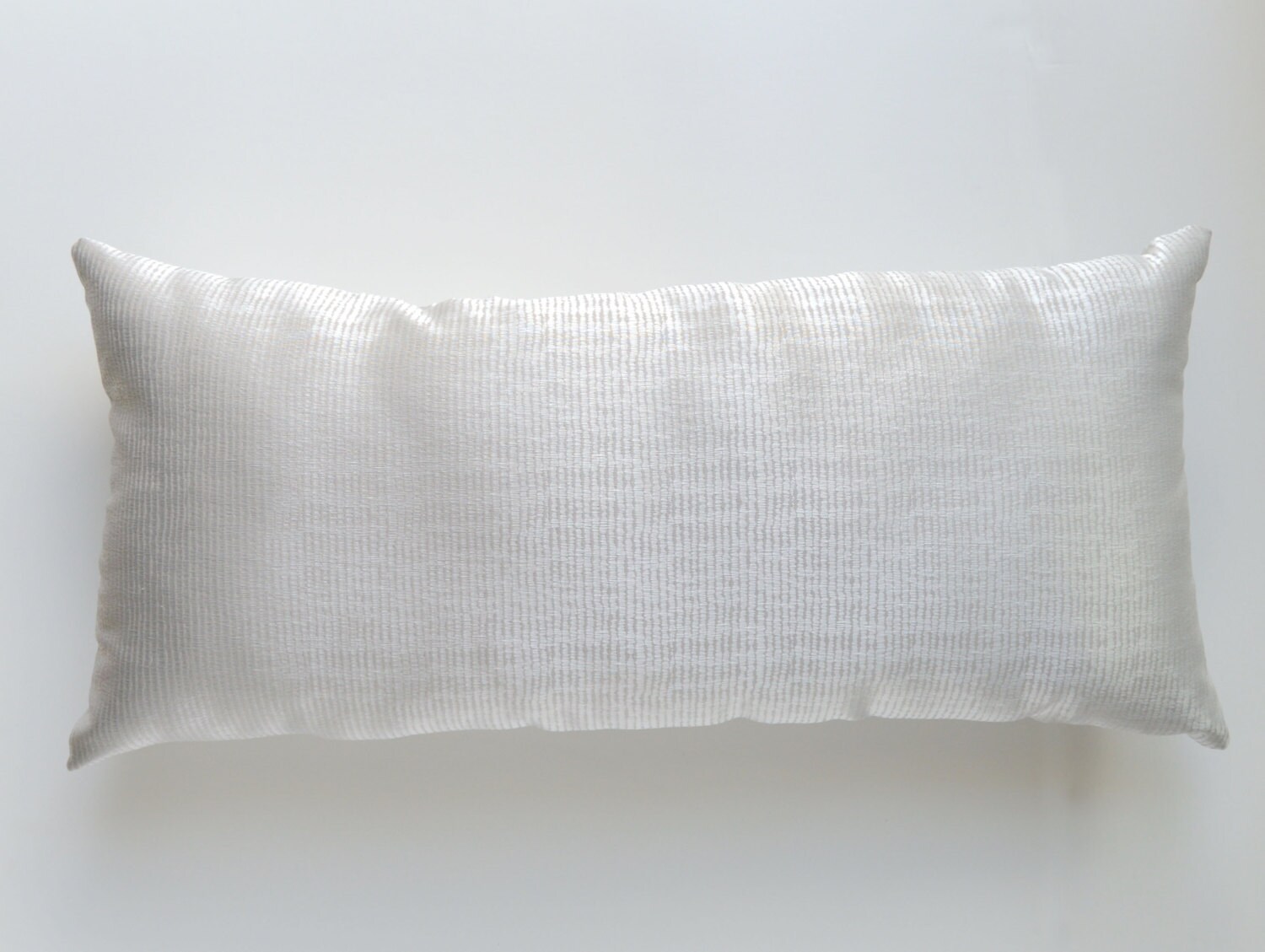 Silver Throw Pillow // Silver Lumbar Pillow // Country Chic