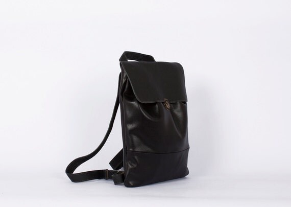 LEATHER BACKPACK black women backpack leather backpack