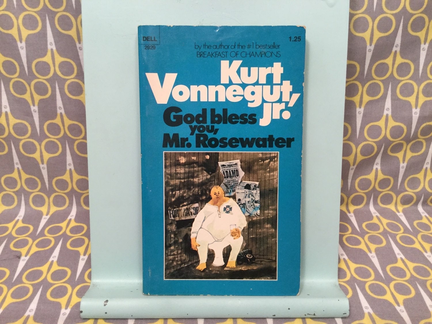 God Bless You Mr. Rosewater by Kurt Vonnegut Paperback Book
