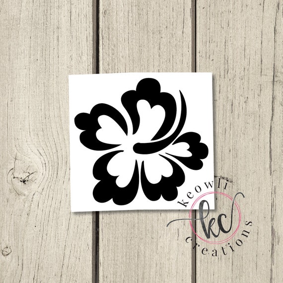 Flower Vinyl DecalStyle 5