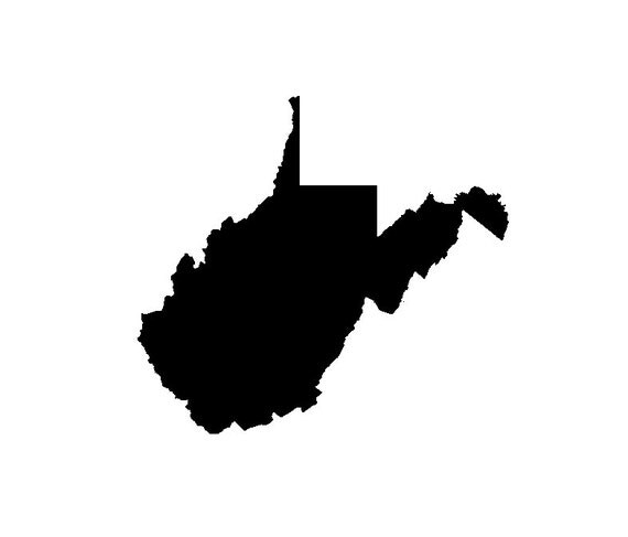 West Virginia State Silhouette